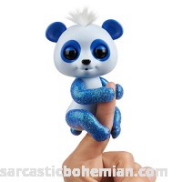 WowWee Fingerlings Glitter Panda  Archie Blue Interactive Collectible Baby Pet Archie Blue B07BKG911G